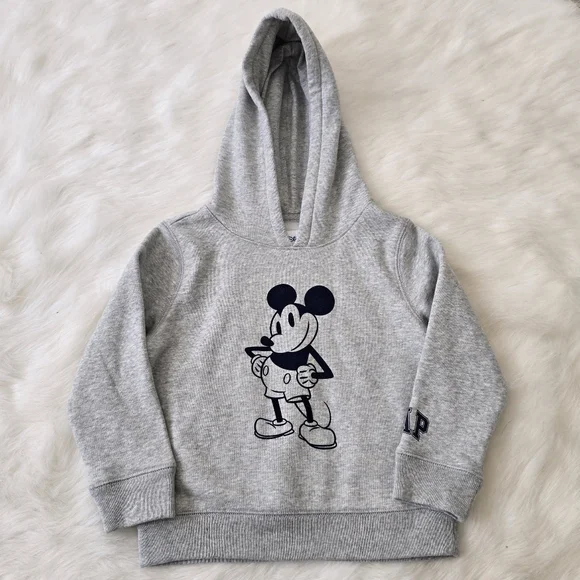 Disney Baby GAP Mickey Mouse Hoodie Sweatshirt 4 - Picture 1 of 5